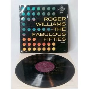 Roger Williams The Fabulous Fiftys London American VG Vinyl Record MCM Art Decor